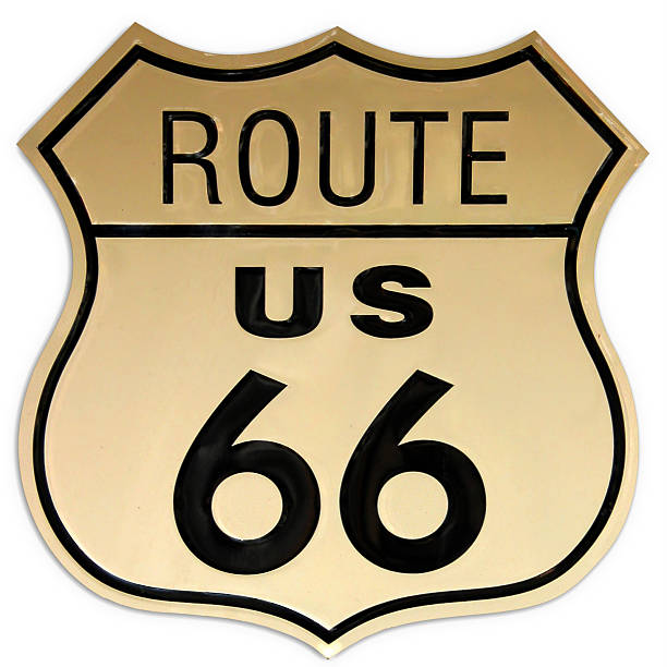 route 66 stock photo