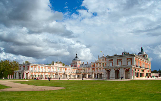 Royal palace of Aranjuez stock photo