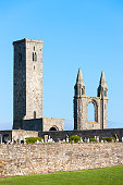 istock ruins of St. Rule's church and cathedral, St Andrews, Fife, Scotland 1363278857