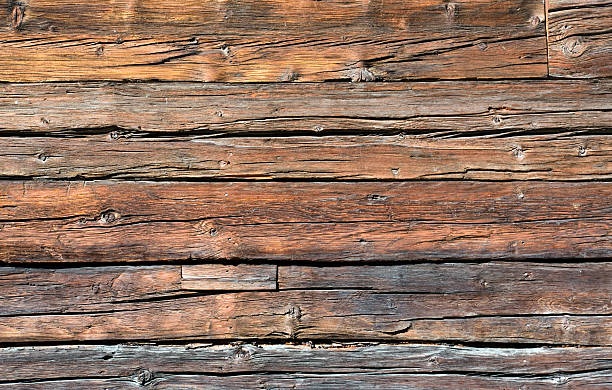 Rustic wooden board  roof beam stock pictures, royalty-free photos & images