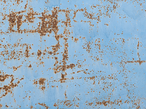 Rusty painted metail texture