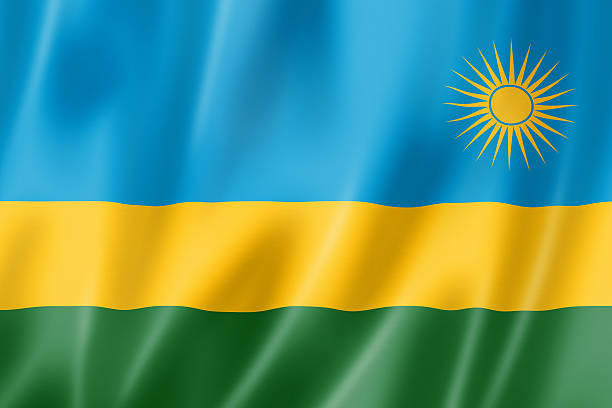 RWANDAN NATIONAL FLAG OF RWANDA Repubulika y'u Rwanda 5 X 3 ft  GREAT QUALITY 