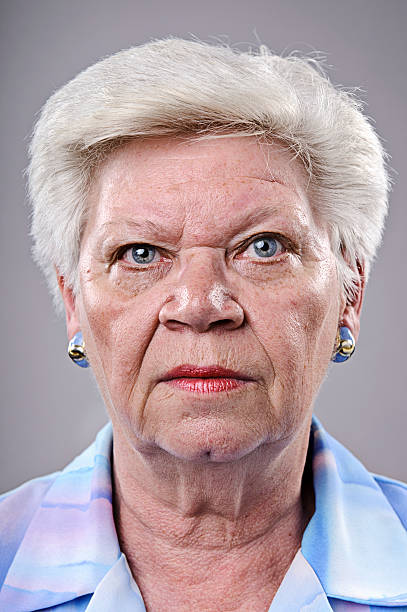 60's portrait  ugly old women stock pictures, royalty-free photos & images