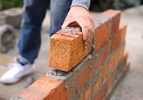 Safe As Bricks And Mortar Stock Photo - Download Image Now - iStock