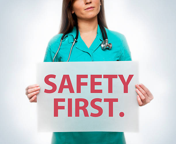 Safety first / medicine concept (Click for more) stock photo