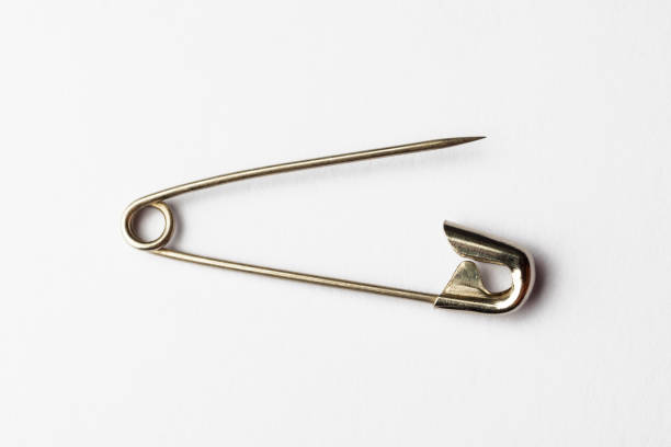 Safety Pin stock photo