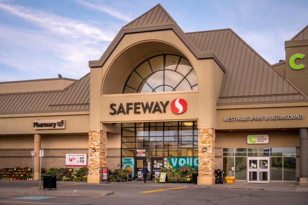 Safeway store, Calgary stock photo