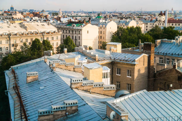 Saint Petersburg Skyline stock photo