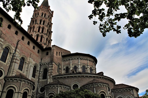 Toulouse, France, basilica, church, city, historic, architecture, haute garonne, cityscape, Europe, gothic, religion, culture