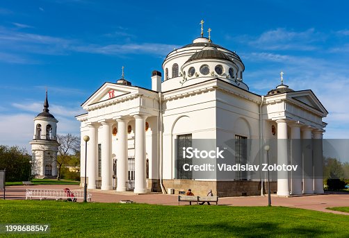 istock Saint Sophia (Ascension) cathedral in Pushkin, Saint Petersburg, Russia 1398688547
