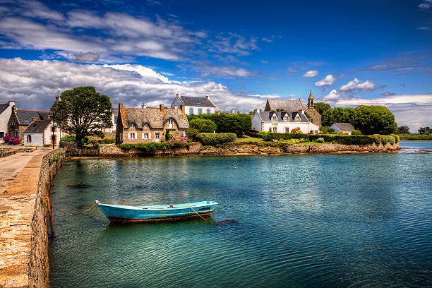 Saint-Cado, Brittany From Saint-Cado, Brittany brittany france stock pictures, royalty-free photos & images