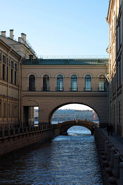 Saint-Petersburg architecture stock photo