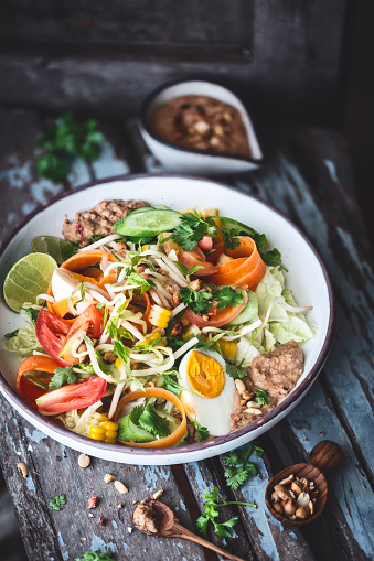 Salad Gado Gado Indonesian Cuisine Stock Photo Download Salad Gado Gado Indonesian Cuisine Stock Photo Download