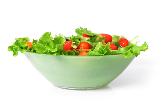 salad with vegetable stock photo