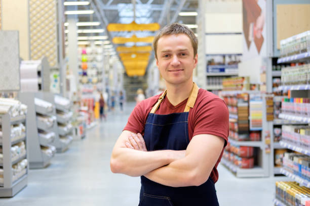 Retail Employee Stock Photo