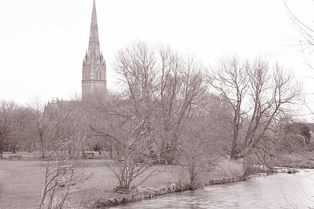 Salisbury Cathedral, England, UK stock photo