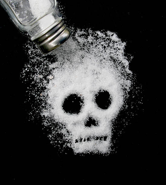 Salt and Sodium can be Deadly stock photo