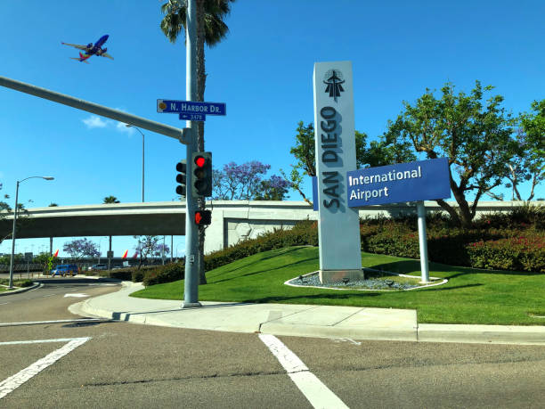 San Diego Airport stock photo