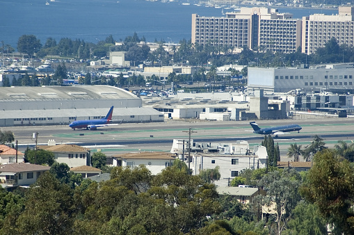 San Diego Airport Stock Photo - Download Image Now - iStock