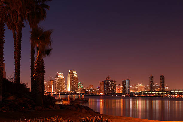 San Diego Skyline stock photo