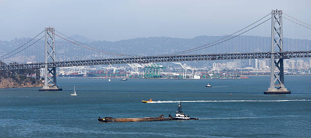 San Francisco Bay Bridge stock photo