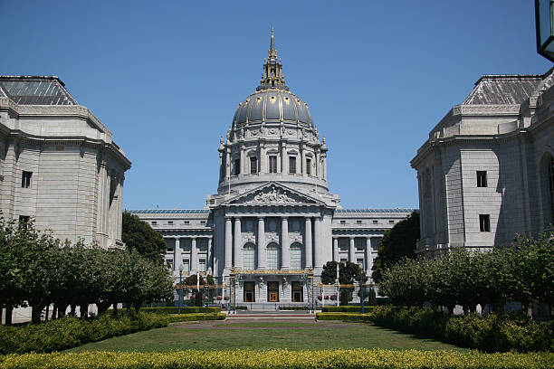 San Francisco City Hall, California stock photo
