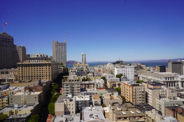 San Francisco Streets Union Square stock photo