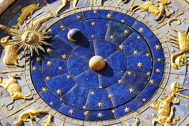 San Marco Clock stock photo