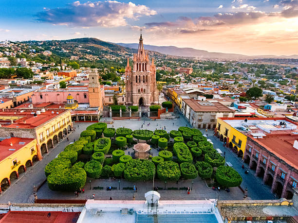 San Miguel de Allende Mexico stock photo