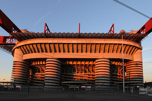 san siro stadium - milan 個照片及圖片檔