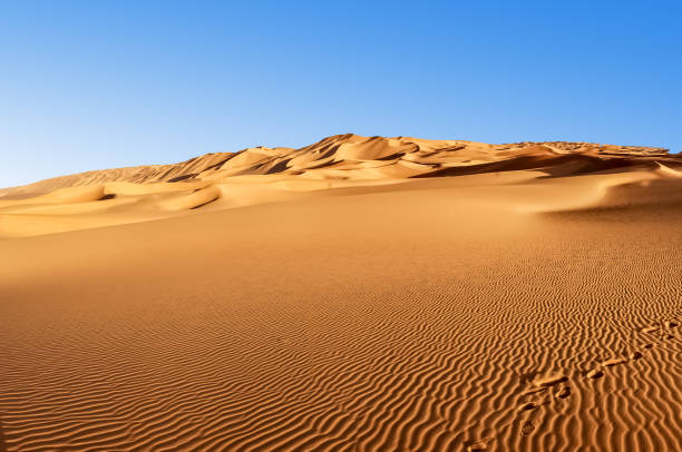 Sand dunes in the Hatta desert Desert Safari in the desert sand dune stock pictures, royalty-free photos & images