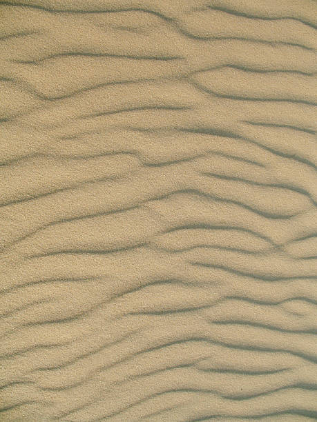 sand patterns stock photo