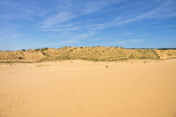 Sands and sky stock photo