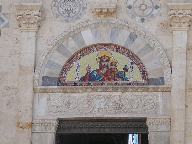 cattedrale di santa maria di cagliari - roma cagliari foto e immagini stock
