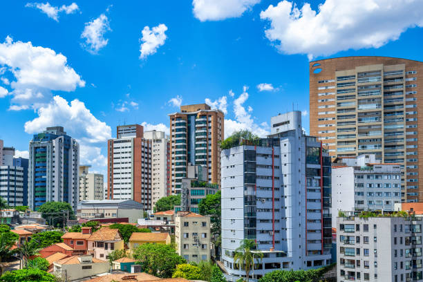 Sao Paulo Skyline, Brazil stock photo