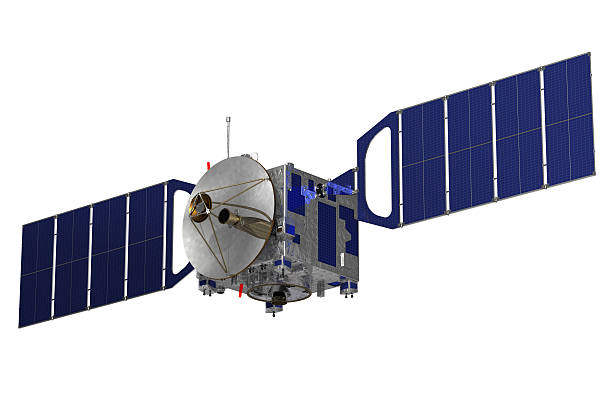 Satellite. Satellite. 3D Model. european space agency stock pictures, royalty-free photos & images