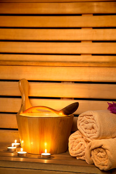 Sauna Image Spa sauna image. Traditional Healthy Lifestyle treatment. turkish bath photos stock pictures, royalty-free photos & images