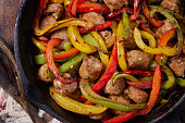 istock Sausage and Roast Peppers 1313720154