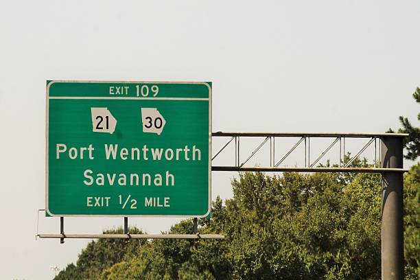 Savannah, Georgia stock photo