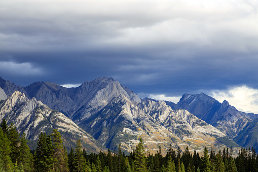 The Sawback Range is a mountain range of the Canadian Rockies that stretches from the Bow Valley in Alberta into southeastern Banff National Park