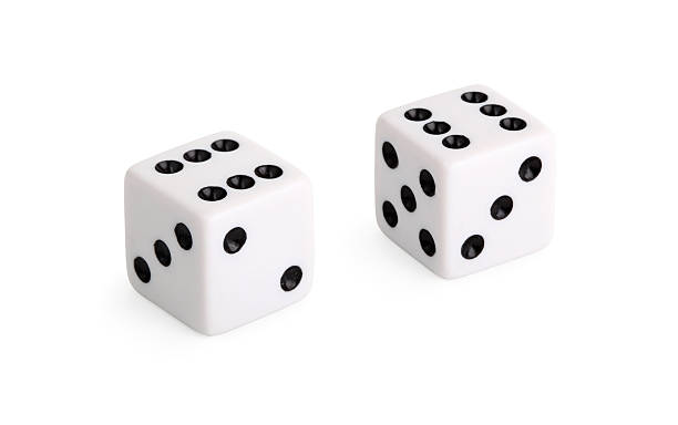 Says White dice isolated on white background dice photos stock pictures, royalty-free photos & images