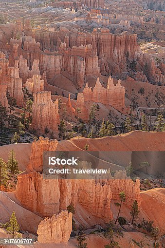 istock scenic view to the hoodoos in the Bryce Canyon national Park, Utah, 1417606707