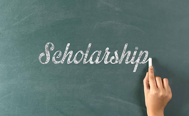 Scholarship Concept on Chalkboard Scholarship Concept on Chalkboard scholarships stock pictures, royalty-free photos & images