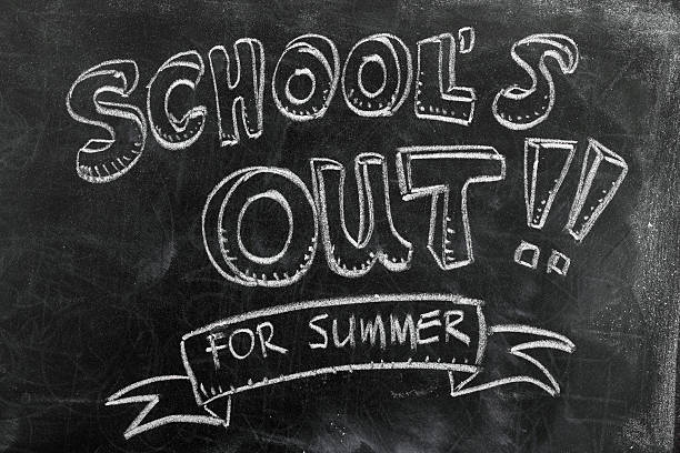 School's out stock photo