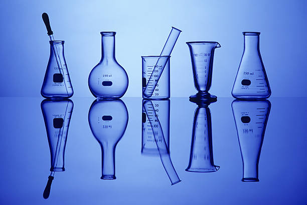 Science Glassware stock photo