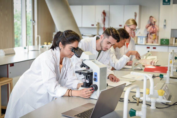 science students in laboratory using microscopes laptop on workbench picture id914314308?k=20&m=914314308&s=612x612&w=0&h=WX3qJSkEveS MHvoQsA2aiFupSBQOyTLZJZEe2Q3pmY= - What Are Some General Science Course In Malaysia You Can Study?