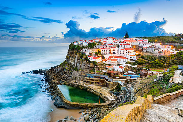 azenhas делают mar - portugal стоковые фото и изображения