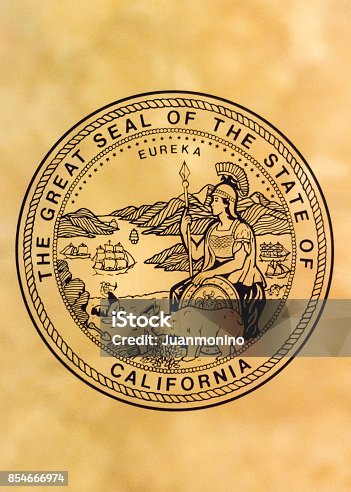 istock Seal of the State of California 854666974