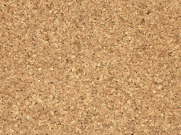 Seamless cork texture background stock photo