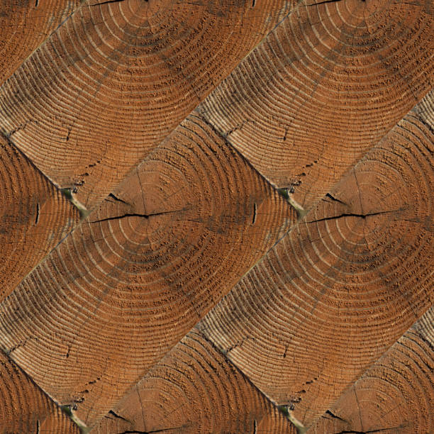 Seamless pattern of textured wooden brick wall with girdle Abstract seamless pattern for designers of wooden bricks wall with knots and girdle xylo stock pictures, royalty-free photos & images